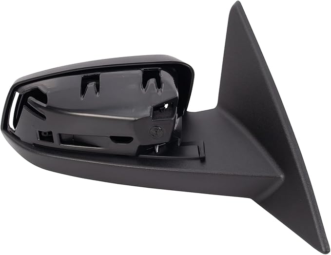 TRQ Driver & Passenger Side Power Mirror Set Paint to Match Caps Textured Black Compatible with 2010 Ford Mustang FO1320402 F