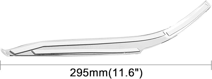 Senzeal ABS Chrome Side Rearview Mirror Trim Cover for Toyota Highlander 2014 2015 2016 2017 2018 2019 2PCS