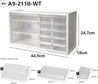 livinbox 13 Drawers and Dividers Desk Drawer Organizer for Hair Accessories Arts Crafts Sewing Supplies Stationary Teacher To
