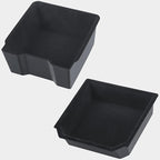 2026 Center Console Organizer for Tesla Model Y Juniper Accessories & Model 3 Highland 2026-2024 Flocked Storage Organizer Set Center Console Box, Armrest Box and DIY Cup Mat