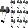 EchoDone 10 Pairs Plastic Shoe Tree Stretcher Shaper for Men