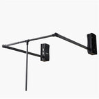 Extendable Pull Out Closet Rod - Pull-Down Wardrobe Clothes Rail, Extendable Wardrobe Rail Tube Rod, Hanging Rod for Closet S
