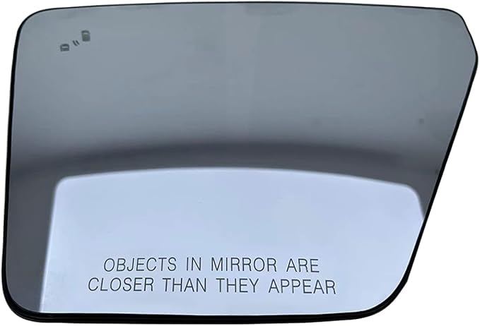 Replacement Driver Left Side Door Mirror Glass Heated with BLIS(Blind Spot Light) for Ford F-150 fit year 2021 2022 2023