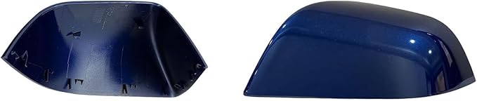 Compatible with Tesla Model 3 Side Mirror Cover Replacement 2017 2018 2019 2020 2021 2022 2023 2024 2025, Left Driver Side Rearview Mirror Cover Cap for Model 3 Accessories(Blue)