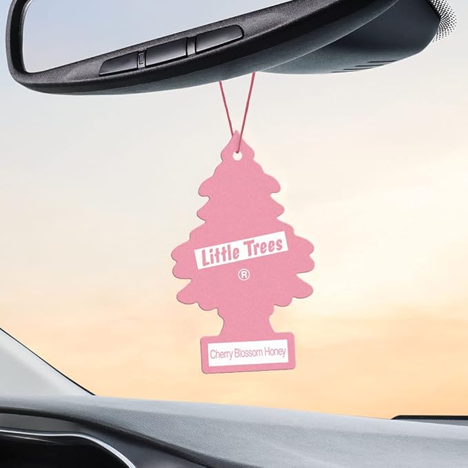 LITTLE Air Fresheners Car Air Freshener. Hanging Tree Provides Long Lasting Scent for Auto or Home. Cherry Blossom, 24 Air Fr