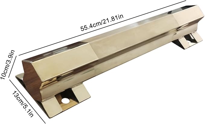 Stainless Steel Parking Stopper for Garage, Garage Parking Aid, Garage Parking Stops, Surface Paint, for Car Park(55.4cm/21.81in)
