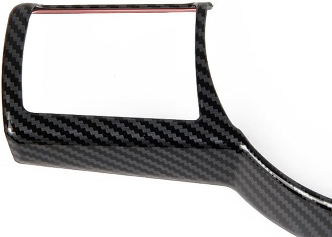 Carbon Fiber Steering Wheel Cover Molding Trims for Nissan Pathfinder 2022-2025 for 2021-2024 Rogue