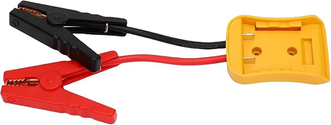 KIMISS Car Battery Jump Cable 8AWG Silicone Wire Heat Proof Automotive Jump Start Cable for SUVs Light Trucks (1FT)
