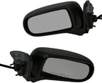 TRQ Driver & Passenger Side Mirror Set Compatible with 1999-2003 Mazda Protege 2003 Protege5 MA1320130 MA1321130
