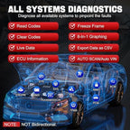 XTOOL IP608 Full System OBD2 Scanner Diagnostic Tool, Code Reader for Cars and Trucks with 30+ Services - EPB/SAS/BMS/Throttle