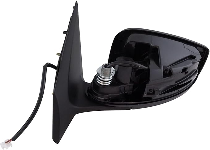 TRQ Driver & Passenger Side Power Mirror Set Paint to Match Manual Fold Compatible with 2015-2019 Nissan Versa, NI1320257, NI