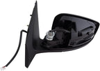 TRQ Driver & Passenger Side Power Mirror Set Paint to Match Manual Fold Compatible with 2015-2019 Nissan Versa, NI1320257, NI
