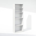 Furinno Reed Closet Organizers and Storage, 5-Tier Closet Organizer, Open Shelf Closet Storage, for Wardrobe, Bedroom, Living