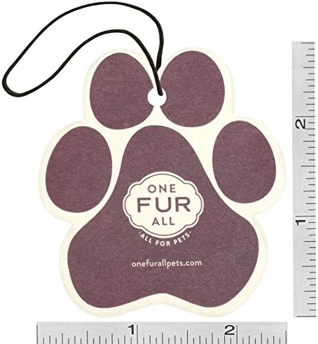 One Fur All Pet House Car Air Freshener - Variety Pack Pack of 4 - Non-toxic Car Air Freshener - Pet-Friendly Air Freshener F