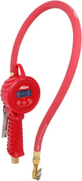Milton 555e: Precision Digital Tire Inflator, Air Pressure Gauge, Grip-Head Air Chuck, 20" Hose, 1/4" Npt, W/Extreme ± 0.1& Accuracy, 10-120 Psi