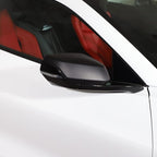 Door Rear View Mirror Cover Cap Compatible with Chevrolet Corvette C8 2020-2026, ABS Side View Mirror Cover, Auto Door Rearview Mirror Protective Trim Cap 2Pcs (Matte Black)