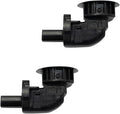 TRQ Rear Parking Assist Sensor Set Compatible with 2007-2010 Toyota FJ Cruiser