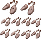 EchoDone 10 Pairs Plastic Shoe Tree Stretcher Shaper for Men
