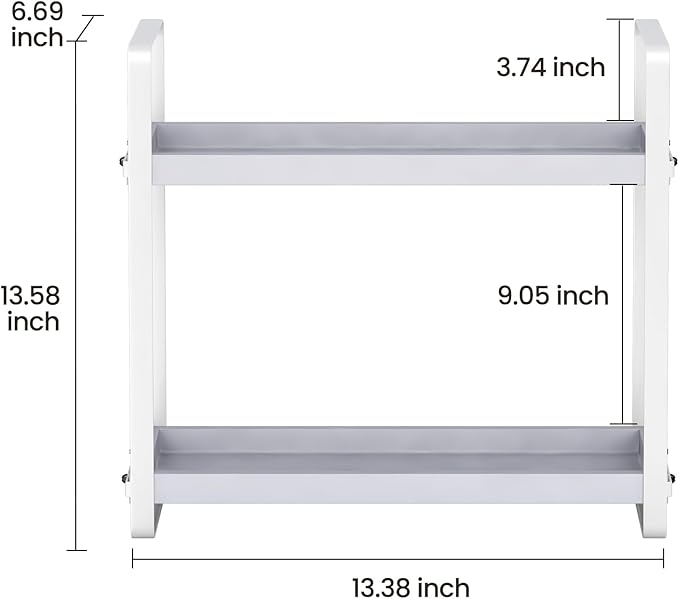 HNRLOY Bathroom Counter Organizer,Bathroom Countertop Organizer,Counter Shelf,Countertop Storage,Organization and Storage,Mak