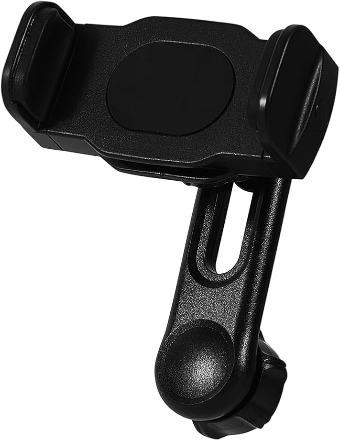 17mm/0.67" Ball Joint Extension Arm for Car Vent Phone Holders – 2.04-Inch (52mm) Adjustable Length with 360° Swivel & Phone Holder Mounting Clip, Black