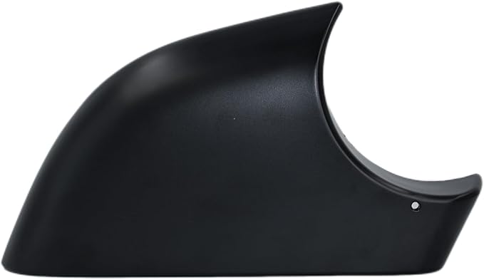 Fits For Tesla Model 3 Right Passenger Side Wing Mirror Cover and Mirror Frame Set Rearview Lower Holder Tray Cap Housing 2017-2024(right side black)