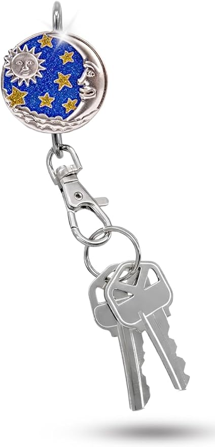 Women’s Bag Charm Key Finder, Car Keychain Hook, Cute Purse Organizer & Tote Bag Accessories, Gifts for Mom - Original