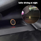 Blind Spot Monitoring Assistant for Tesla Model 3 Y, 8 RGB LED Beads BSD Car Lane Changing Warning Wave Sensor Detection Syst