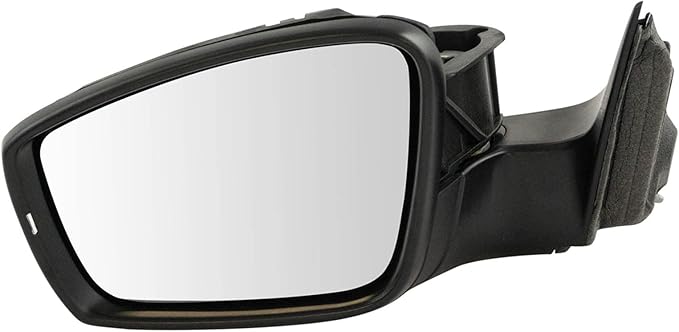 TRQ Power Heated Side Mirror Set Paint to Match Manual Folding for 2012-2015 VW Passat, Driver & Passenger Side, VW1320144, V