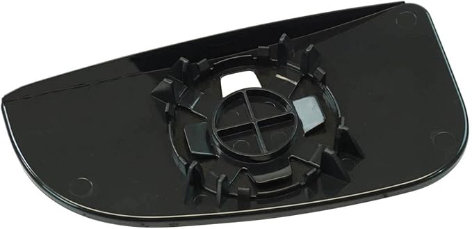 TRQ Passenger Side Mirror Glass Heated with Spotter Glass Compatible with 2011-2022 Ram 1500 2011-2018 Ram 2500 3500 4500 550