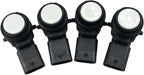 FainWan 4PCS 66209261587 White Bumper PDC Parking Sensor Compatible with F20 F22 F30 F31 F84 F80