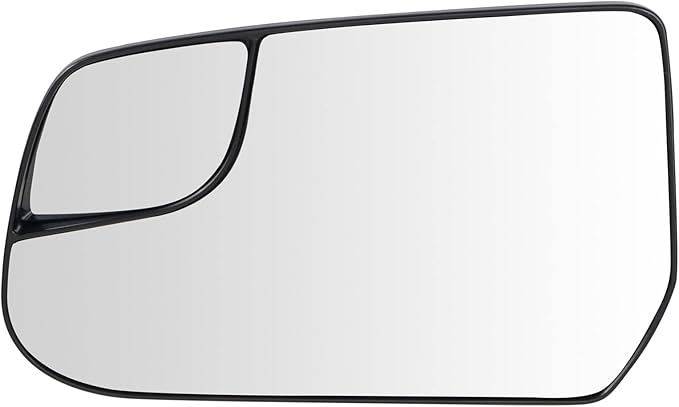 TRQ Driver Side Mirror Glass Non-Heated Compatible with 2010-2017 Chevrolet Equinox GMC Terrain