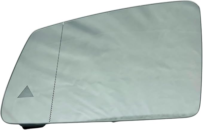 CAMIL Blind Spot Mirror Glass, Lens Heated Exterior Mirror Replacement Glass Compatible with Mercedes Benz A/B/W204 C/CLA/CLS/W212 E/E Coupe/GLA/GLK/W221 S Class (Left Driver Side)