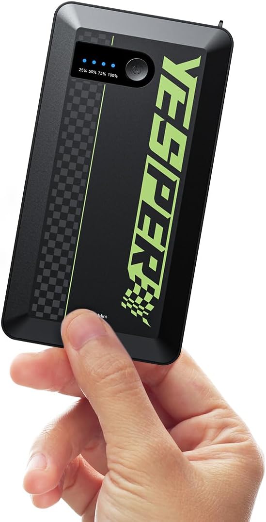 YESPER Jump Starter Portable,1500A Peak Motorcycle Jump Starter, Jump Box for Car Jumper Starter Portable, 12V Auto Booster