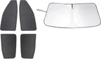 TINGLU Window Shades for Chevrolet Colorado Pickup Truck 2015-2022 Accessories Car Side Full Windows Windshield Sun Shade Sun UV Rays & Privacy Protection for Camping,Napping 5PCS