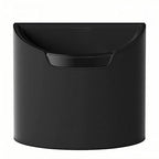 Car Trash Can, Leakproof Automotive Garbage Can with Removable Waterproof Liner, Small Trash Container for Car Door, Seat Back, Console, Multipurpose Organizer for Vehicle Home Office (Black)