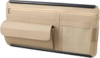 JEYODA Car Sun Visor Organizer Auto Car Visor Pocket and Interior Accessories Car Storage Organizer with Multi-Pocket Net Zippers (Style 2-Beige) 1942
