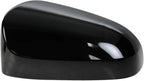 TRQ 2 Piece Driver and Passenger Side Mirror Assembly Set Electric Adjustment Non-Heated No Memory Black Compatible with 2012
