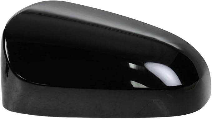 TRQ 2 Piece Driver and Passenger Side Mirror Assembly Set Electric Adjustment Non-Heated No Memory Black Compatible with 2012