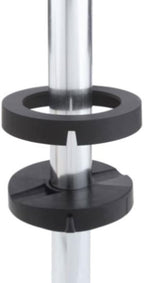 Rev-A-Shelf 2 Tier Full-Circle Lazy Susan for Corner Wall Cabinets Plastic 20" Double Shelf Swivel Kitchen Spice/Can Organize