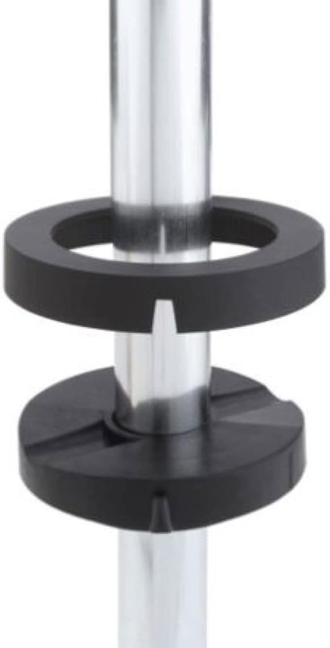 Rev-A-Shelf 2 Tier Full-Circle Lazy Susan for Corner Wall Cabinets Plastic 20" Double Shelf Swivel Kitchen Spice/Can Organize