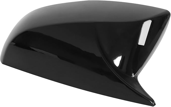 Exterior Mirror Cover Fit for Highlander 2020 2021 2022 2023 2024 2025 Door Rearview Mirror Cap Housing Trim, Left & Right Side Glossy Black
