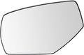 TRQ Exterior Side View Mirror Glass Assembly Spotter Manual LH Driver Side for Chevrolet Silverado 1500 GMC Sierra 1500