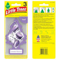 LITTLE TREES Car Air Freshener | Hanging Tree Provides Long Lasting Scent for Auto and Home | 24 Air Fresheners |Lavender Mac