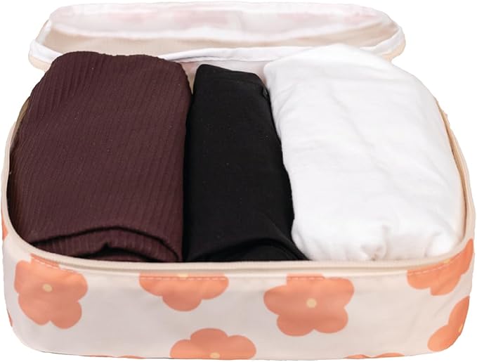Jadyn Packing Cubes for Travel, 6-Piece Large Packing Cube Organizer Set for Suitcase, Duffel Bag, Luggage, Multiple Sizes Tr