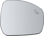 Carbhub Mirror Glass with Blind Spot Compatible with Land Rover Range Rover Discover 2013-2023 Right Side Mirror Glass Replaces LR051354