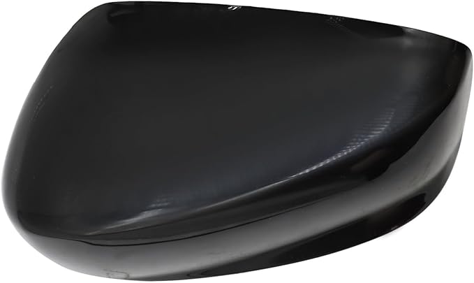 Driver Side and Passenger Side Gloss Black Rearview Mirror Cover Caps Compatible with 2008-2012 Accord