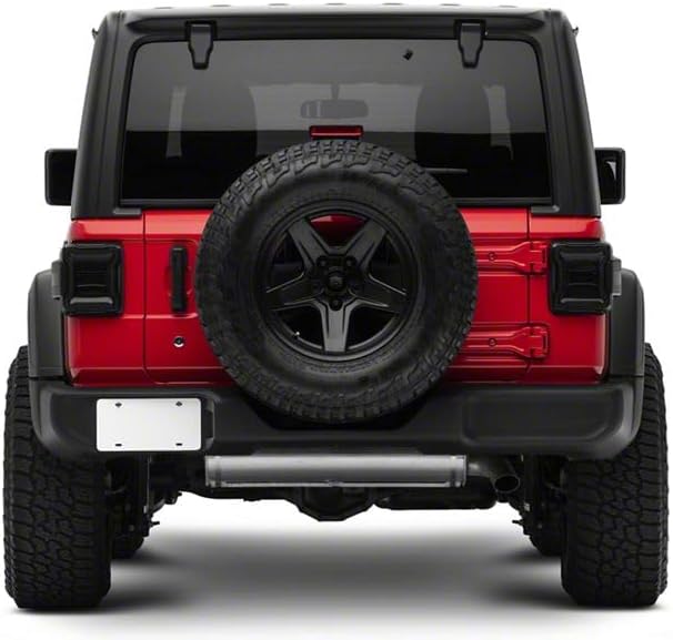 Raxiom LED Tail Lights; Black Housing; Smoked Lens Compatible For 18-26 Jeep Wrangler JL w/Factory Halogen Tail Lights & w/o 