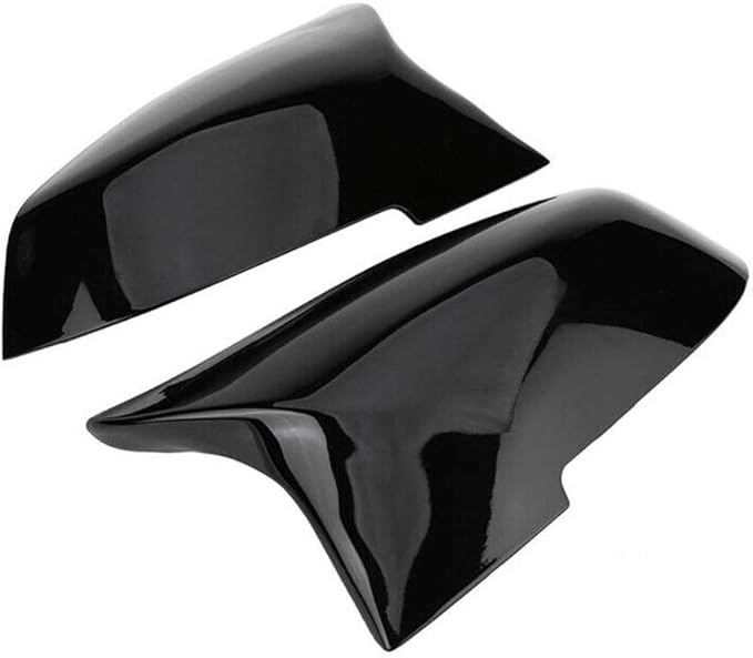 Black Rearview Mirror Cover Cap Compatible with BMW 228i 435i 116i 118i 120i 125i 130i 218i 220i 320i 328i 330i 335i 420i 428i 435i F21 F30 F31 F32 F33 F36