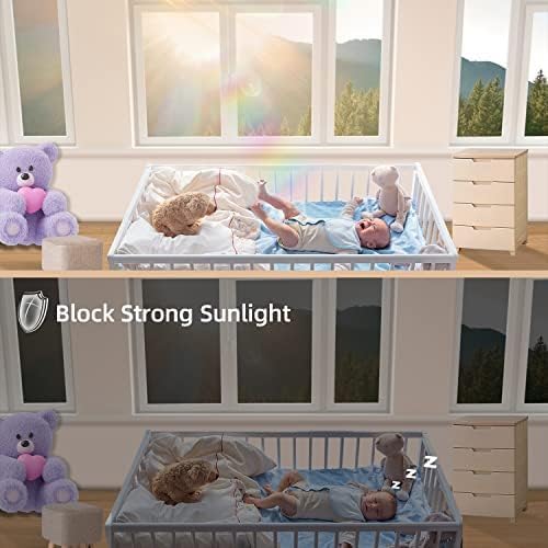 One Way Privacy Window Film Sun Blocking, Heat Blocking Window Tint for Home See Out But Not in, Static Cling & Anti UV, Black-Silver,41.3Inch x 98.42 Inch