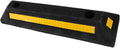 Parking Stopper for Garage Rubber Wheel Stopper Reflective Tape Easy Installation for Cars Rvs and Trailers Reliable Parking Aid for Home and Commercial Use
